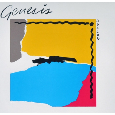  Genesis ‎– Abacab  Vertigo ‎– 6302 162 BORG - Blue/Orange/Red/Green Cover (Zeer goede staat, hoes VG+ en vinyl VG+)